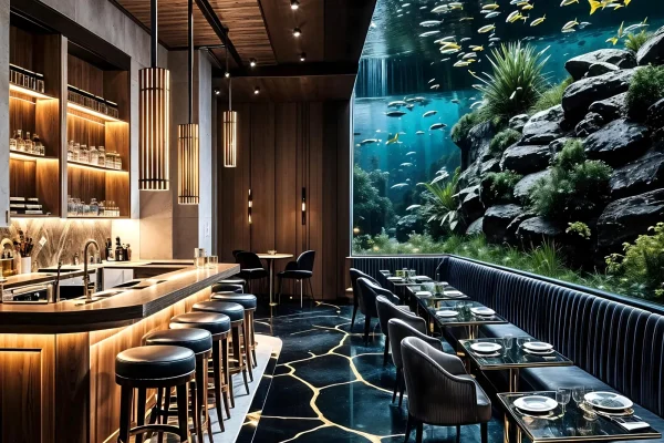 aquarium bar