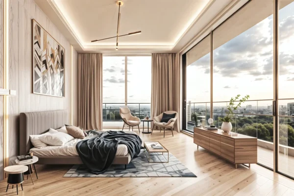 trump tower master bedroom